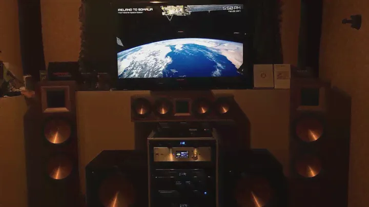 Testing Klipsch RF-7 II on the stars