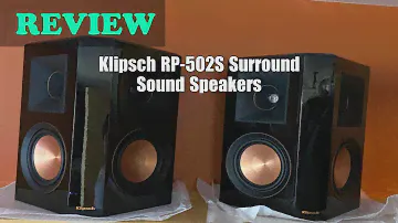 Klipsch RP-502S Surround Sound Speakers - Demo & Review 2024