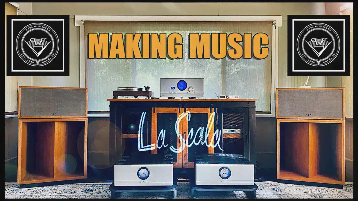 Klipsch LaScala AL5 with Pass Labs Class A XA60.8 Amps. Sound Demo.