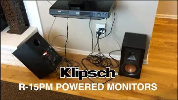 Klipsch R-15PM POWERED MONITORS