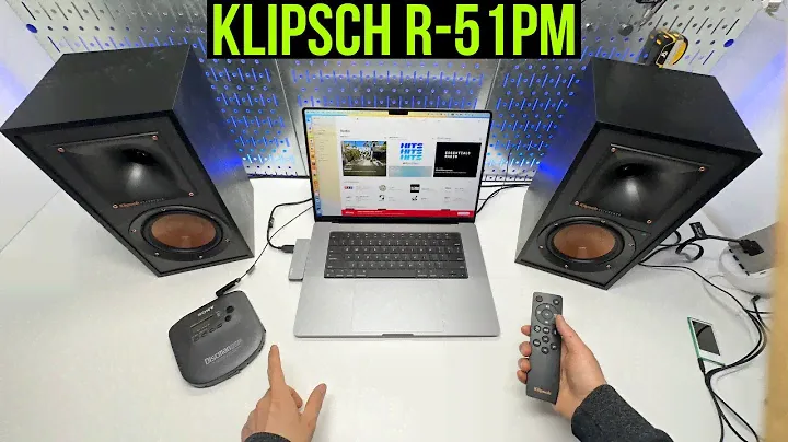 Powered Speakers: Klipsch R-51PM Full Review (USB, Bluetooth, Phono, Aux inputs)