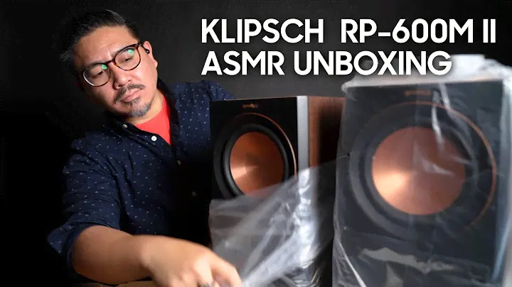 Klipsch RP-600M II - No Talking, Just Unboxing ASMR Style!