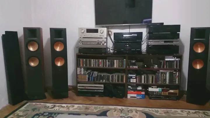 Klipsch RF82 & Klipsch RF82ii & Yamaha AX892